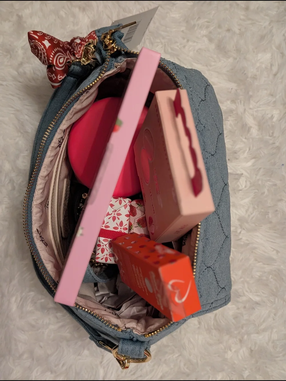 Betsey Johnson Strawberry Sweetheart Self-Care Gift Set